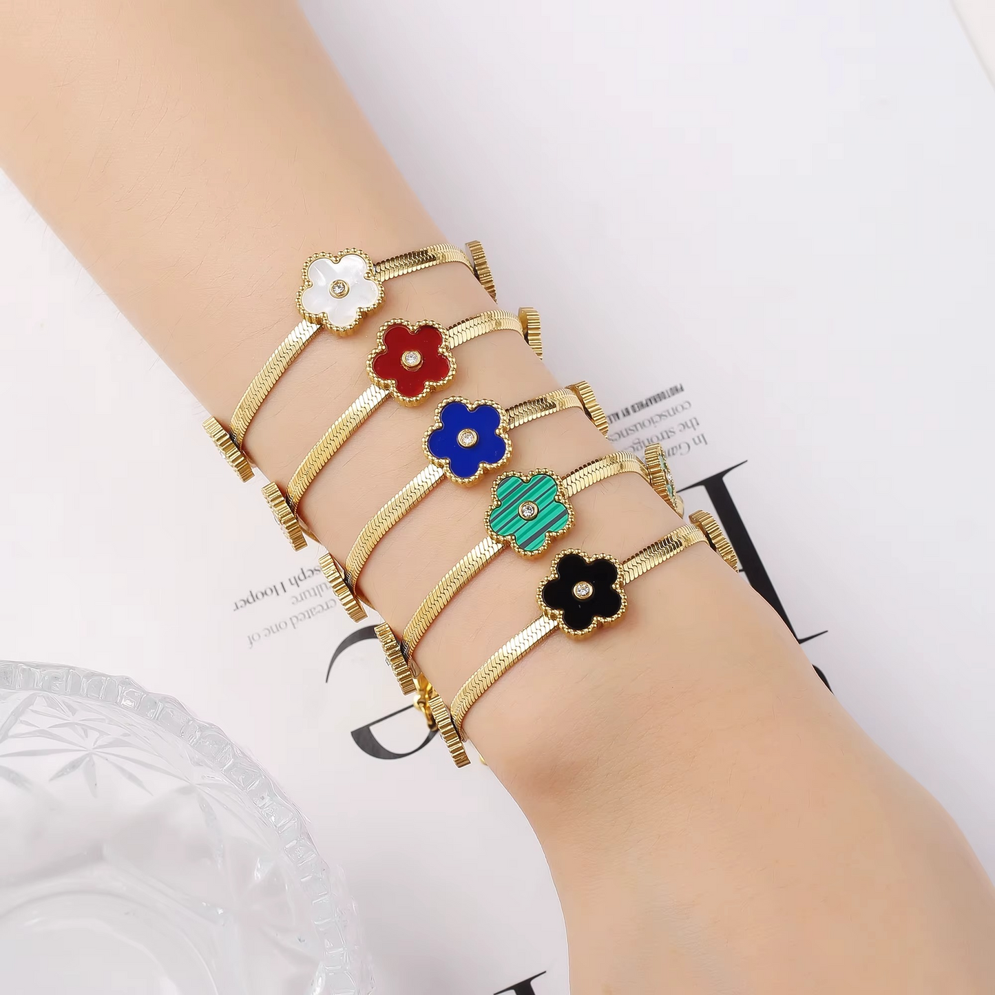 Sumix - bracciale donna placcato in oro